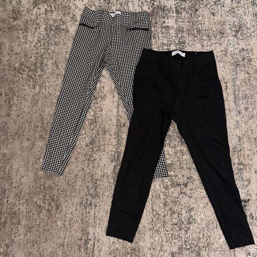 High Waisted Knit Ponte Pants size Medium